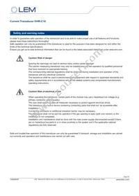 DHR 1000 C10 Datasheet Page 3