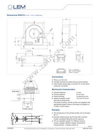 DHR 1000 C5 Datasheet Page 4