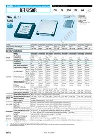 DHS200A24-T Datasheet Page 12