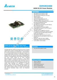 DIM3R3400SFB Datasheet Cover