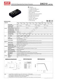 DKE10C-15 Datasheet Cover