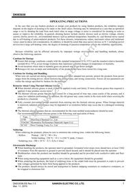 DKI03038 Datasheet Page 7