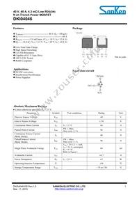 DKI04046 Datasheet Cover