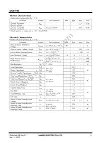 DKI04046 Datasheet Page 2