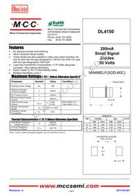DL4150-TP Datasheet Cover