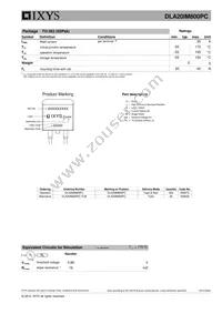 DLA20IM800PC-TUB Datasheet Page 3