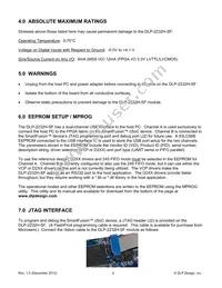 DLP-2232H-SF Datasheet Page 6