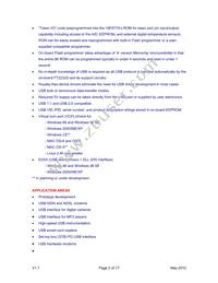 DLP-2232PB-G Datasheet Page 2