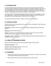 DLP-232PC Datasheet Page 2