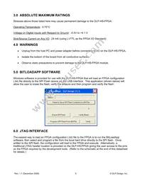 DLP-HS-FPGA Datasheet Page 5