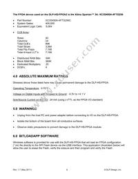 DLP-HS-FPGA2 Datasheet Page 6