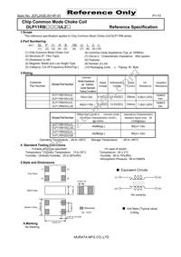 DLP11RB150UL2L Datasheet Cover