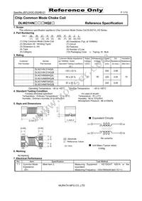 DLW21HN900HQ2L Datasheet Cover