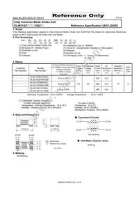 DLW21SZ121HQ2L Datasheet Cover