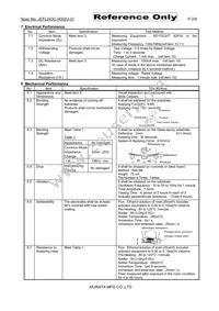 DLW31SN102SQ2L Datasheet Page 2