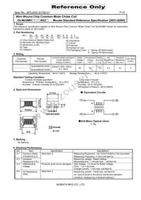 DLW43MH201XK2L Datasheet Cover