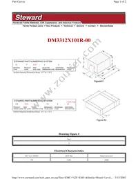 DM3312X101R-00 Datasheet Cover