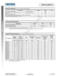 DM6W36A-13 Datasheet Page 2