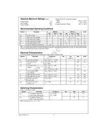 DM7416N Datasheet Page 2