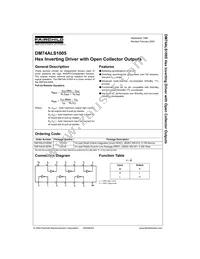 DM74ALS1005MX Datasheet Cover