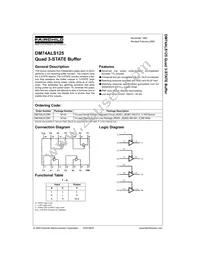 DM74ALS125MX Datasheet Cover