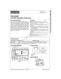 DM74AS640WMX Datasheet Cover