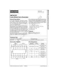 DM74S182N Datasheet Cover