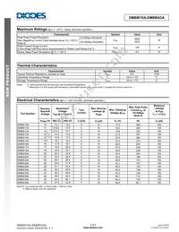 DM8W43A-13 Datasheet Page 2