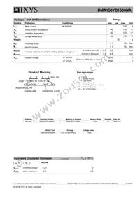 DMA150YC1600NA Datasheet Page 3