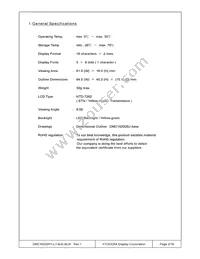 DMC-16202NY-LY-BJE-BLN Datasheet Page 3