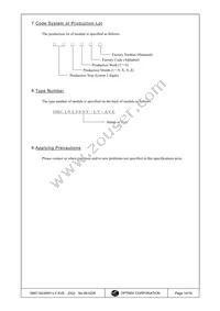 DMC-16230NY-LY-AVE Datasheet Page 14