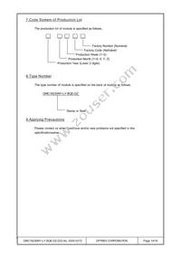 DMC-16230NY-LY-BQE-DZ Datasheet Page 14