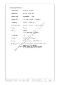 DMC-16230NY-LY-DQE-EDN Datasheet Page 2