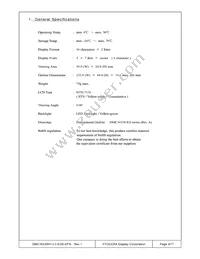 DMC-16230NY-LY-EDE-EFN Datasheet Page 3