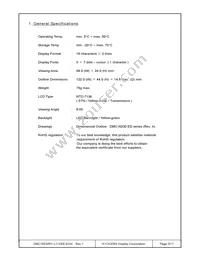 DMC-16230NY-LY-EEE-EGN Datasheet Page 3