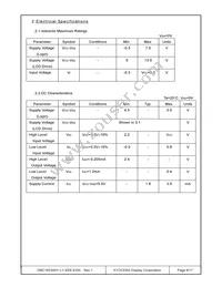 DMC-16230NY-LY-EEE-EGN Datasheet Page 4