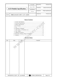 DMC-20261NY-LY-AXE Datasheet Cover