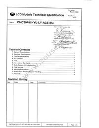 DMC-20481NYU-LY-ACE-BG Datasheet Cover