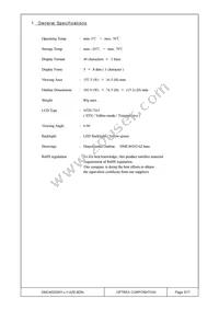 DMC-40202NY-LY-AZE-BDN Datasheet Page 3