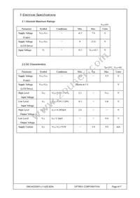 DMC-40202NY-LY-AZE-BDN Datasheet Page 4