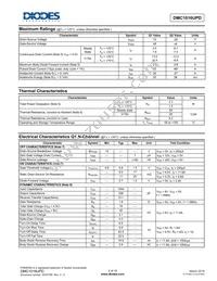 DMC1016UPD-13 Datasheet Page 2