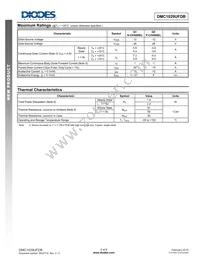 DMC1029UFDB-7 Datasheet Page 2