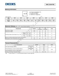 DMC1229UFDB-13 Datasheet Page 2