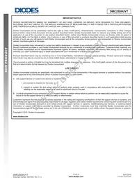 DMC25D0UVT-13 Datasheet Page 11