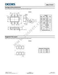DMC2710UVT-7 Datasheet Page 9
