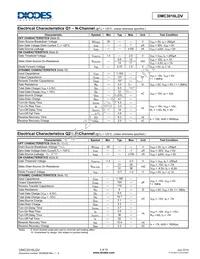 DMC3016LDV-7 Datasheet Page 3