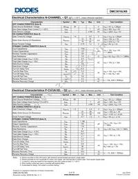 DMC3016LNS-7 Datasheet Page 3