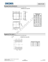 DMC3016LNS-7 Datasheet Page 9