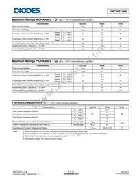 DMC3021LK4-13 Datasheet Page 2