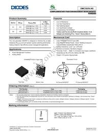 DMC3025LNS-7 Datasheet Cover